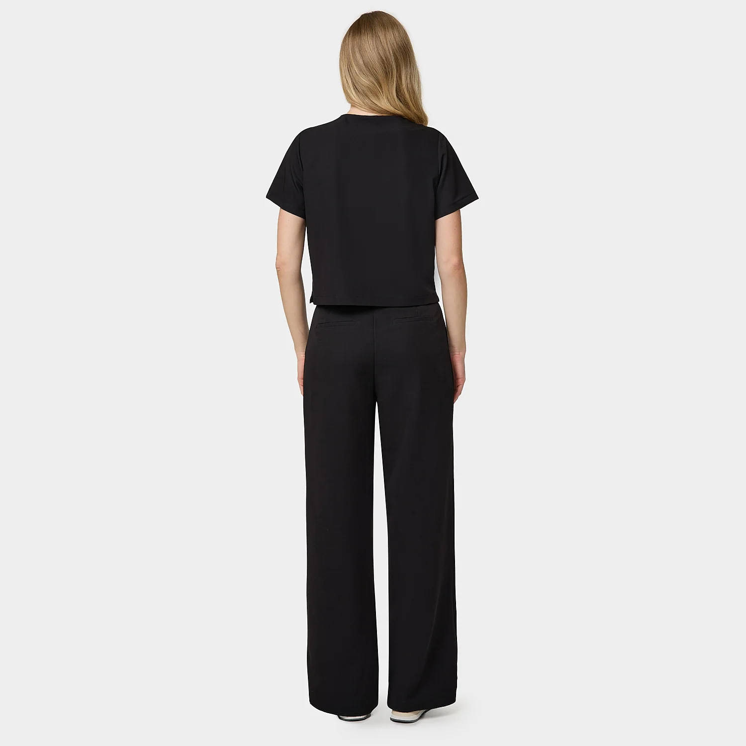 Bluza medyczna damska GAJA - BLACK - Image 4
