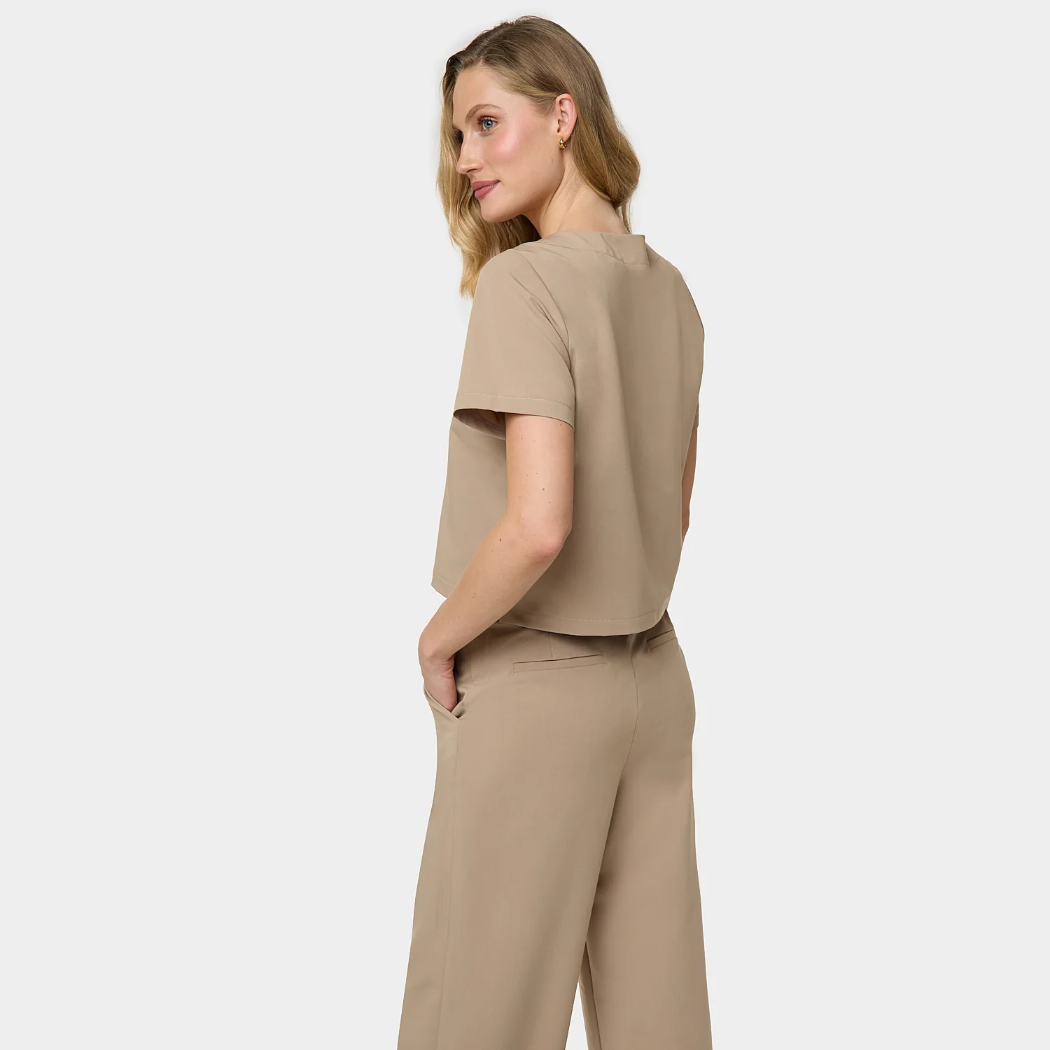 Bluza medyczna damska GAJA - FRAPPE - Image 2
