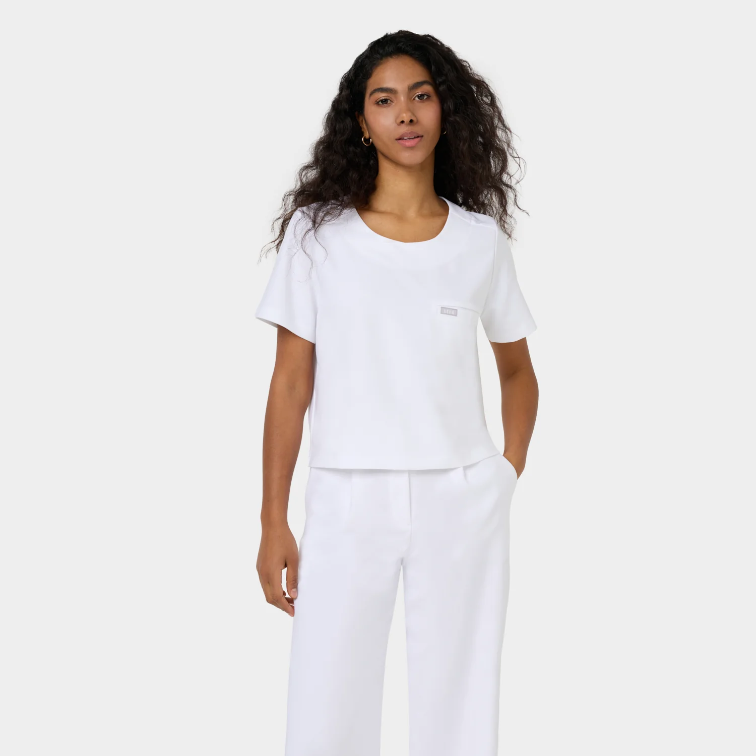 Bluza medyczna damska GAJA - WHITE