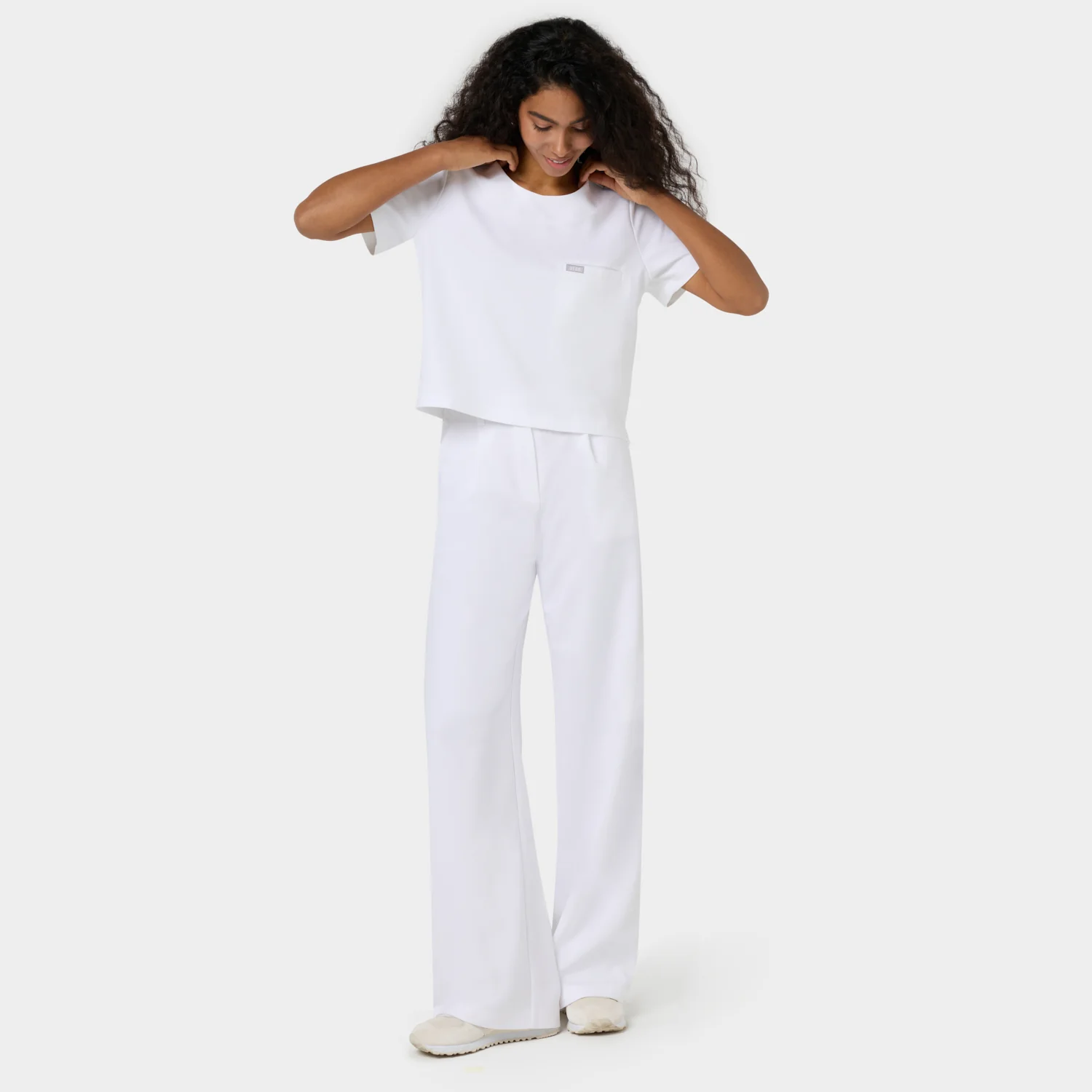 Bluza medyczna damska GAJA - WHITE - Image 4