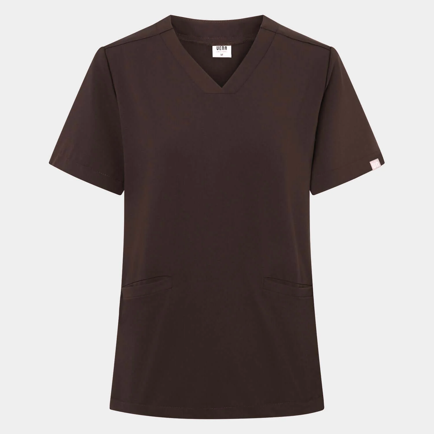 Bluza medyczna EMILY scrubs - DARK CHOCOLATE - Image 6
