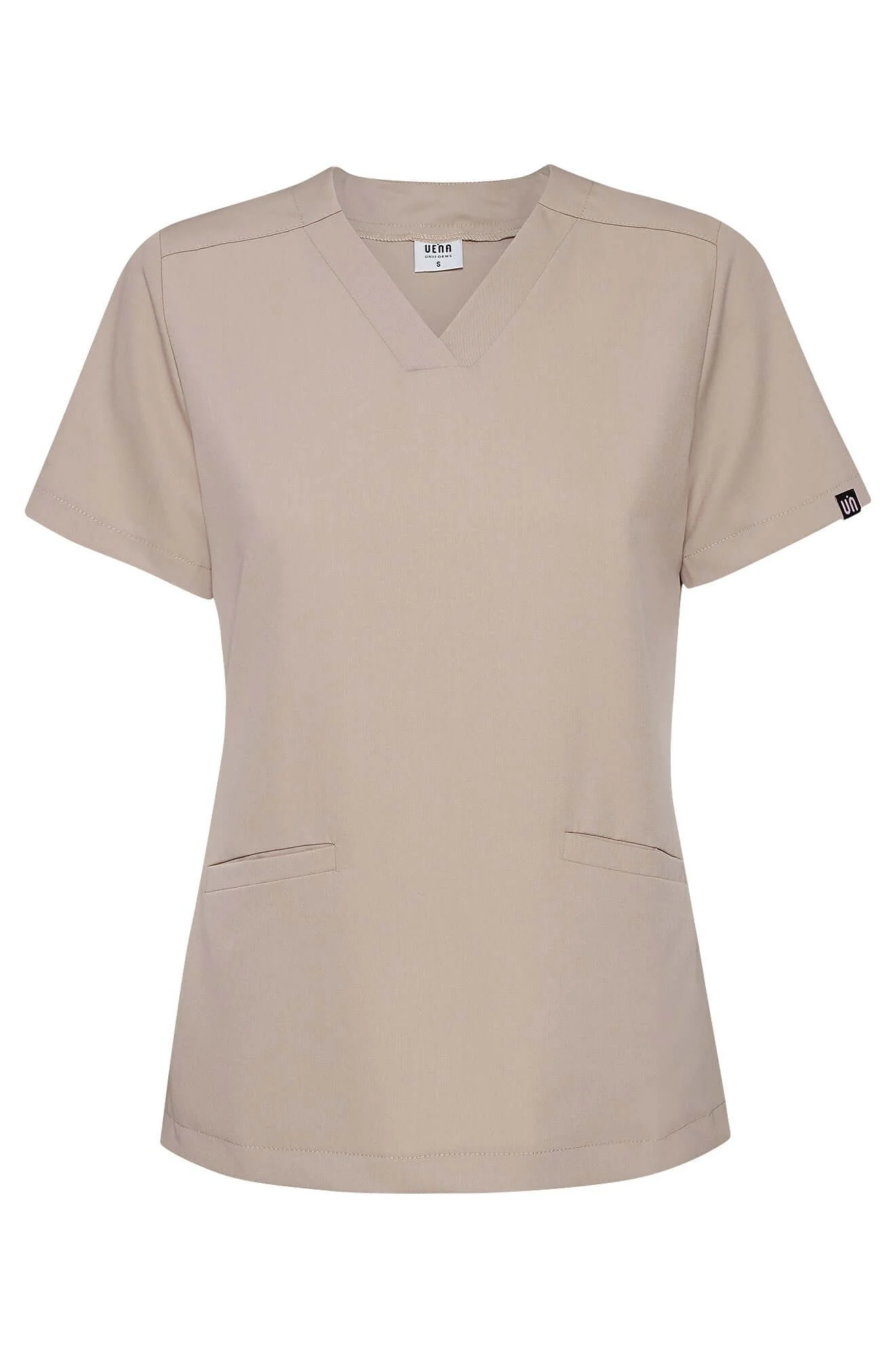Bluza medyczna EMILY scrubs - LATTE - Image 8