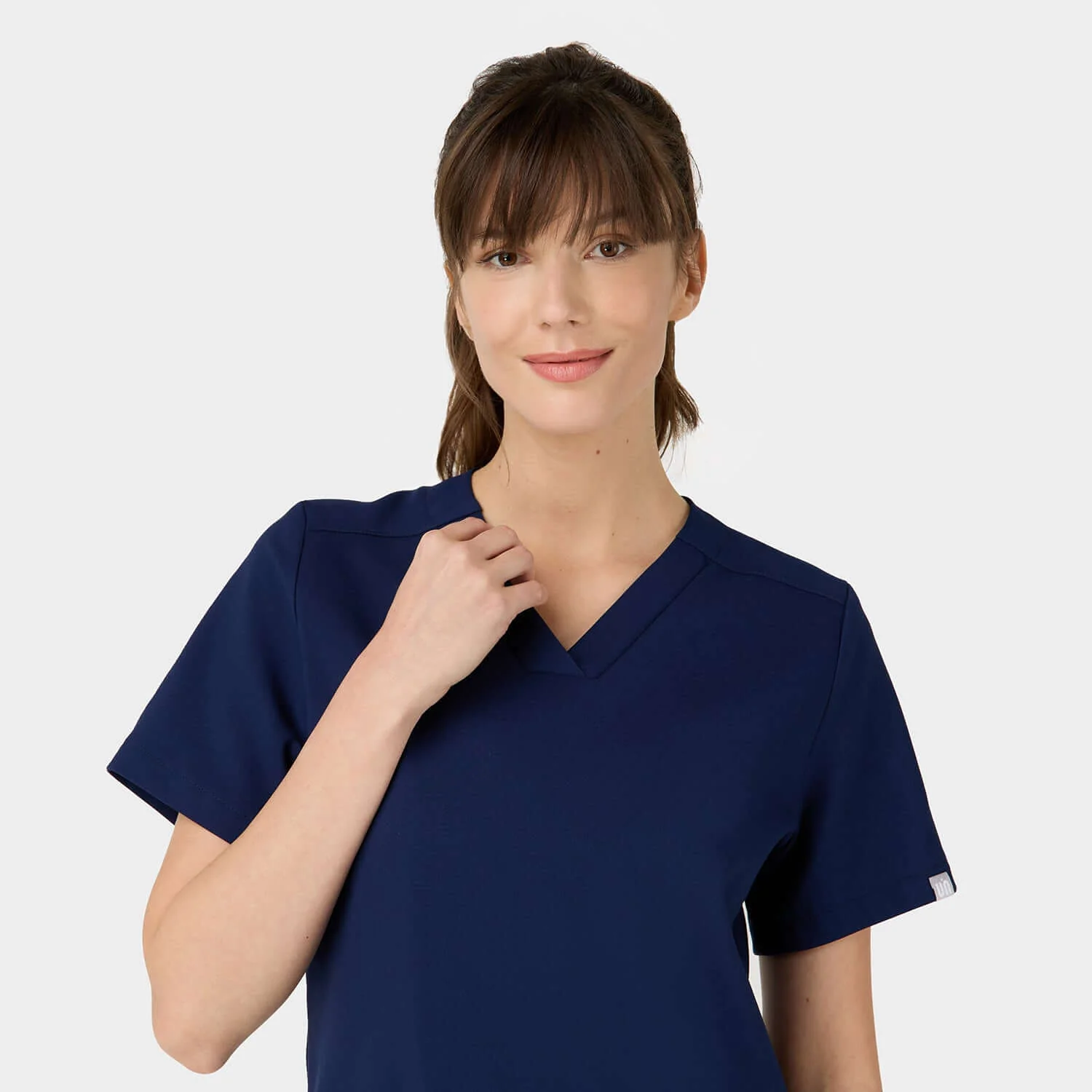 Bluza medyczna EMILY scrubs - NAVY - Image 3