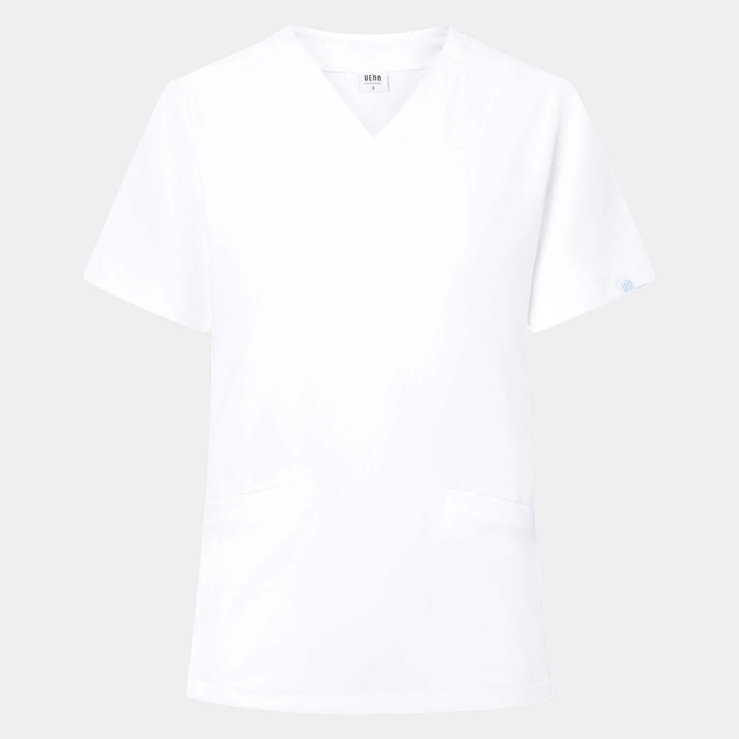 Bluza medyczna EMILY scrubs - WHITE - Image 6