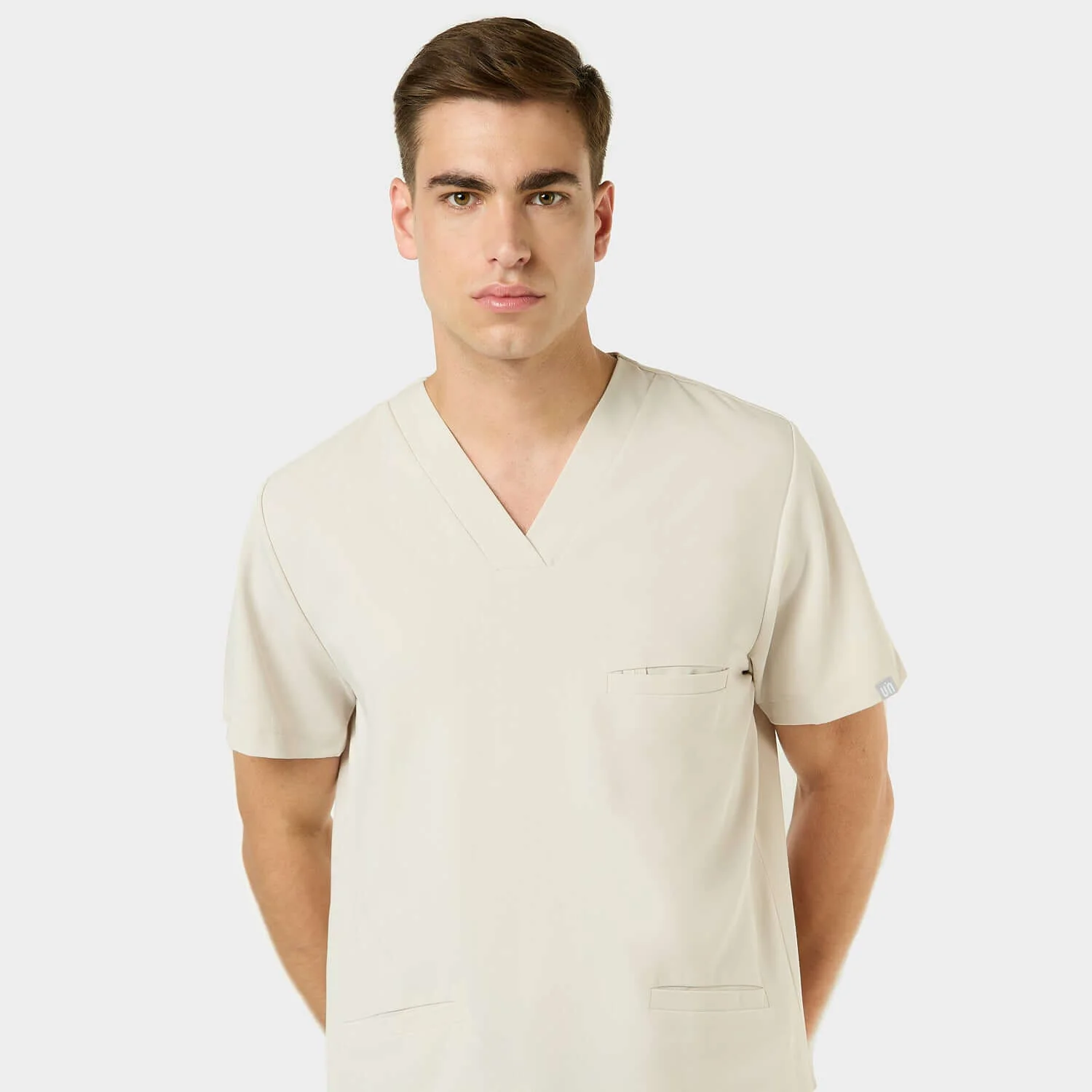 Bluza medyczna męska LOGAN - COCONUT - Image 4