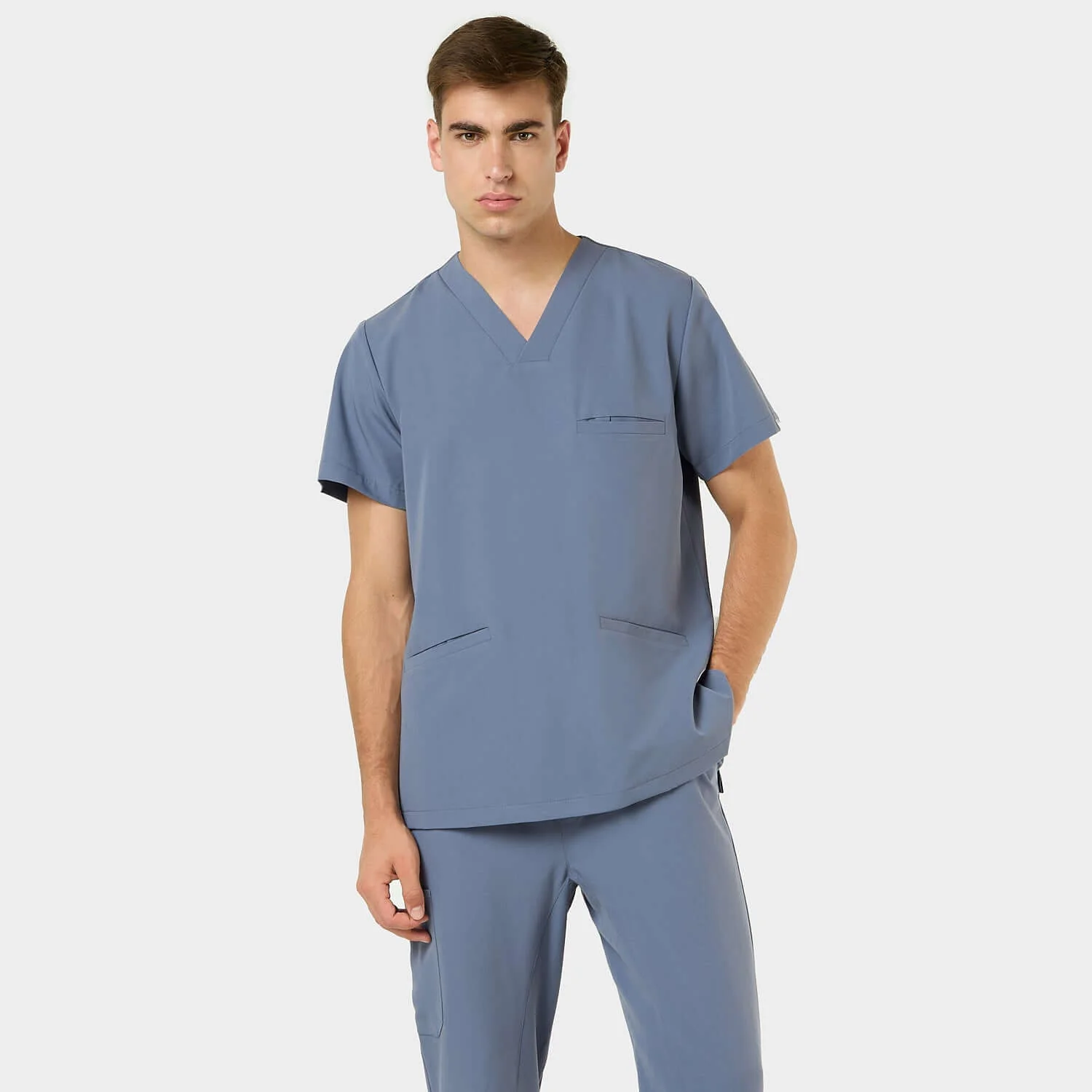 Bluza medyczna męska LOGAN - INK BLUE