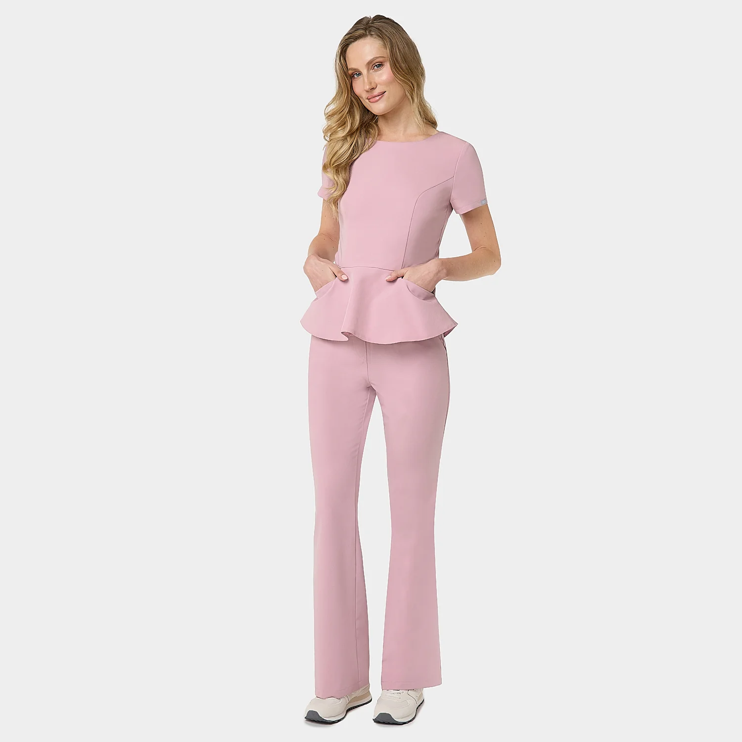 Bluza medyczna z baskinką KIM - FIRST KISS - Image 4