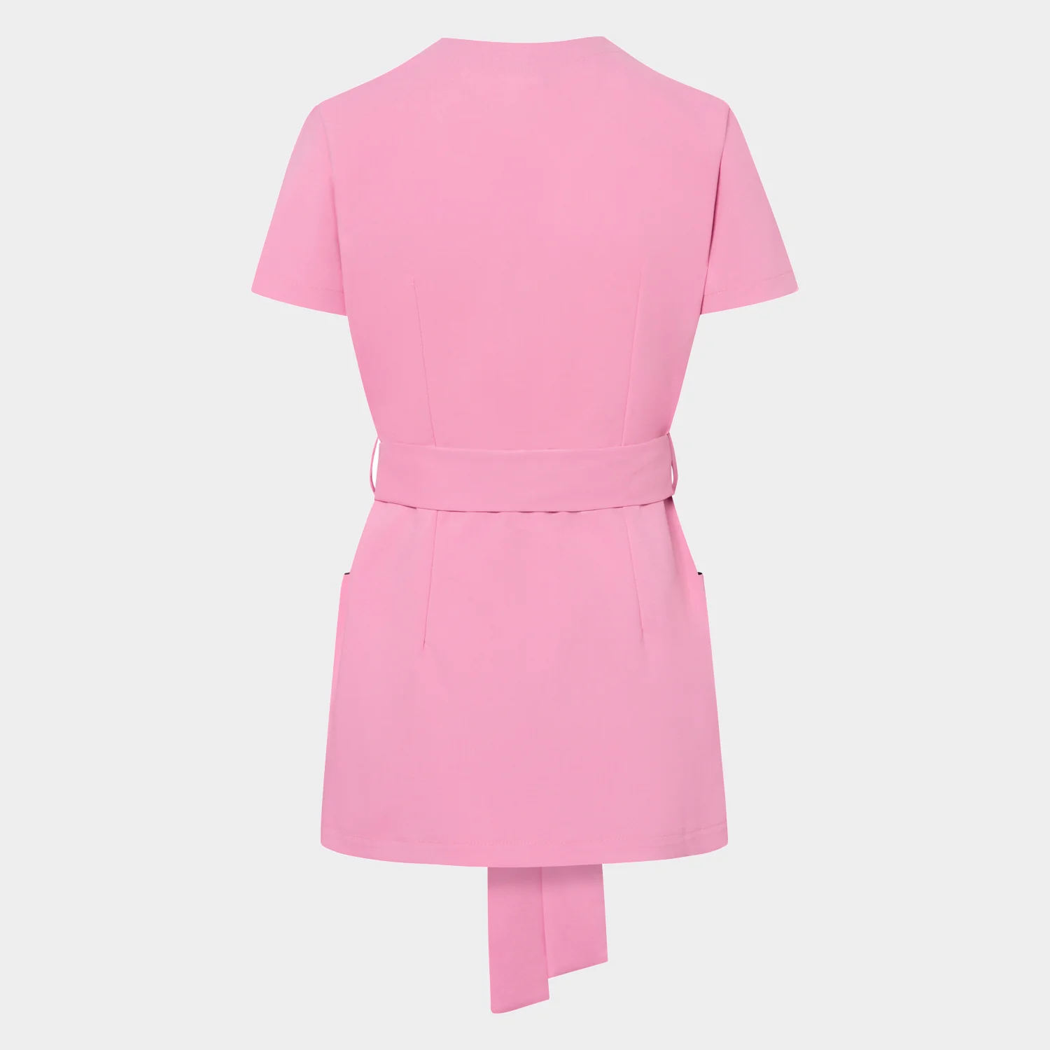 Fartuszek medyczny wiązany SOPHIA - CANDY PINK - Image 6