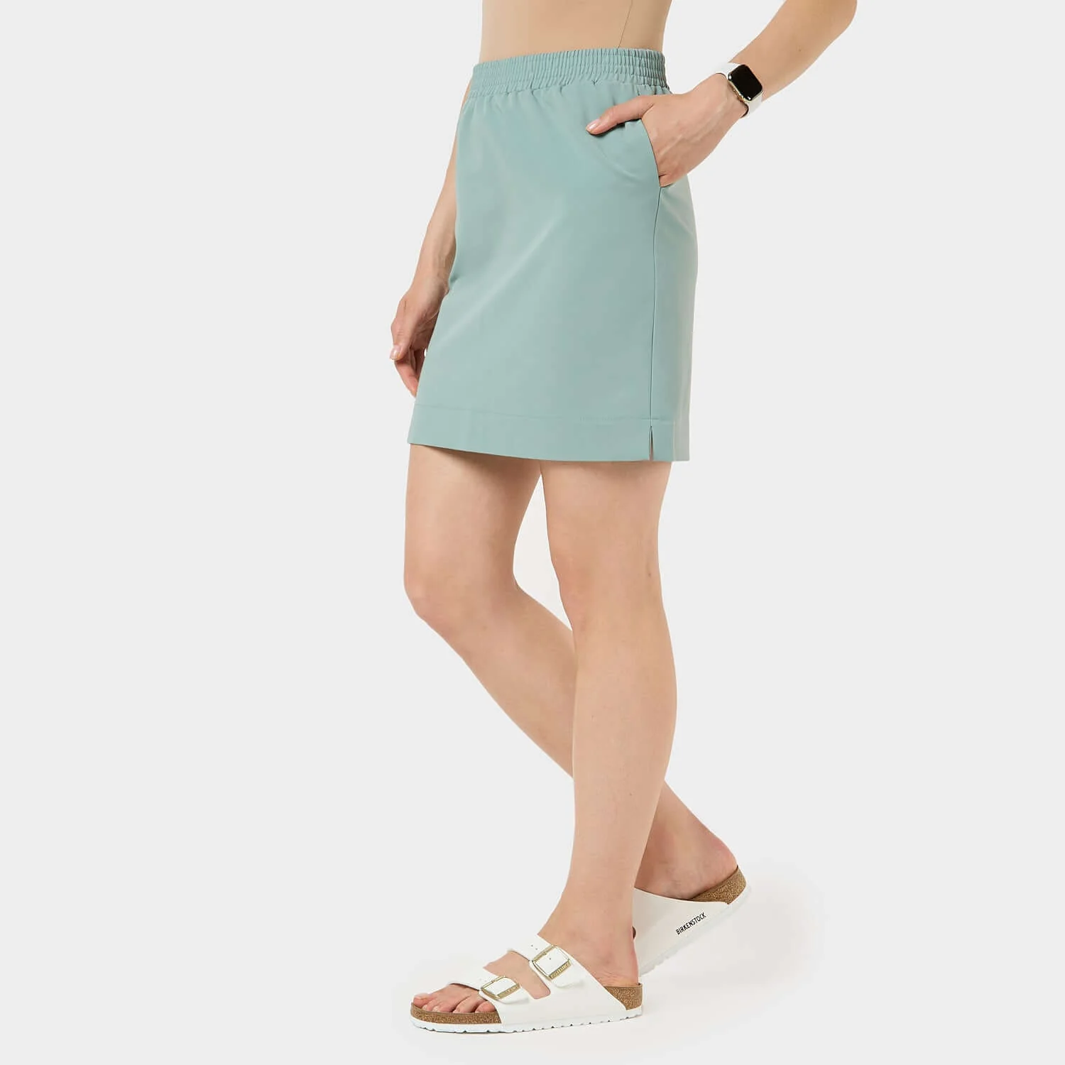 Spódnica medyczna VIKI - SAGE GREEN - Image 3