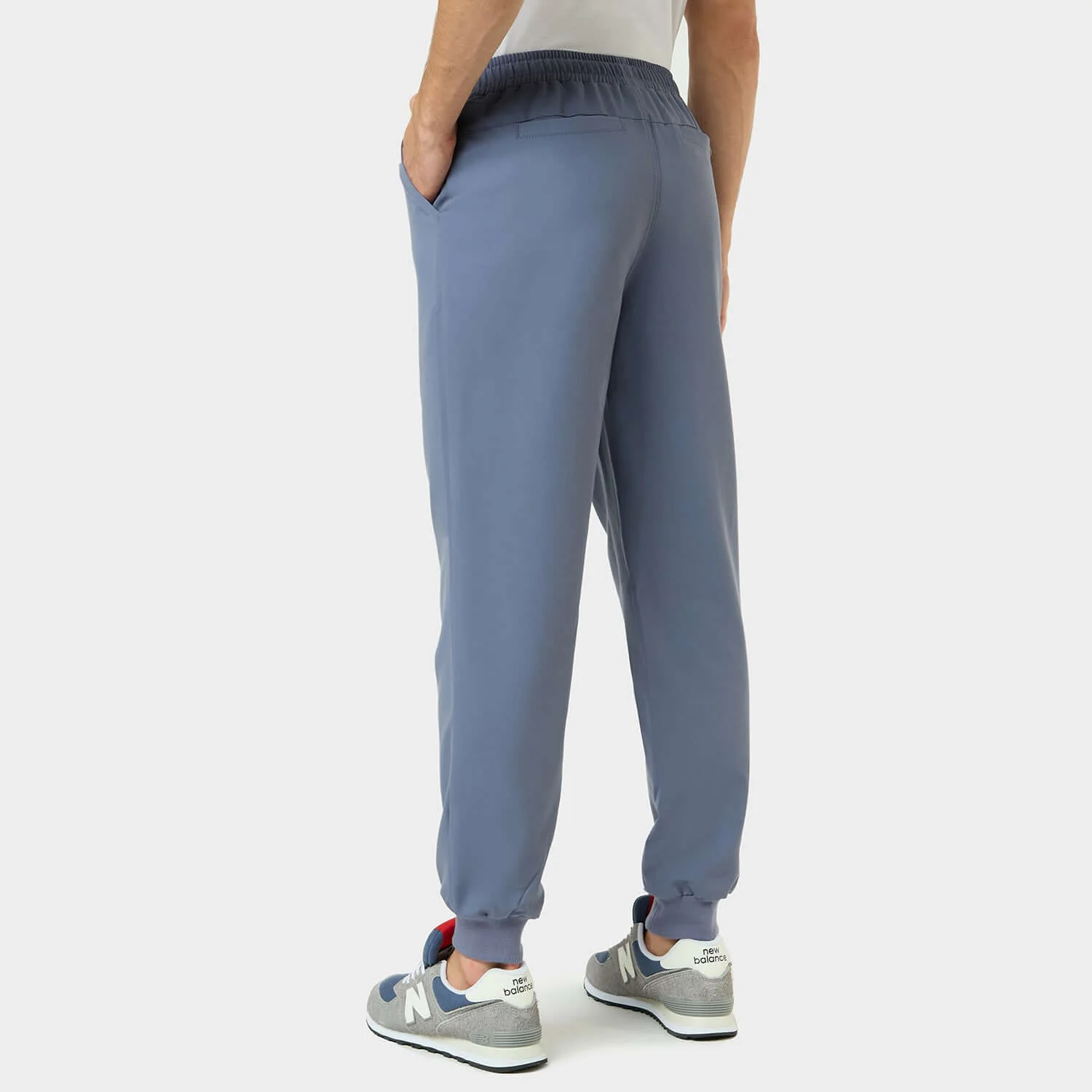Spodnie joggery męskie - INK BLUE - Image 3