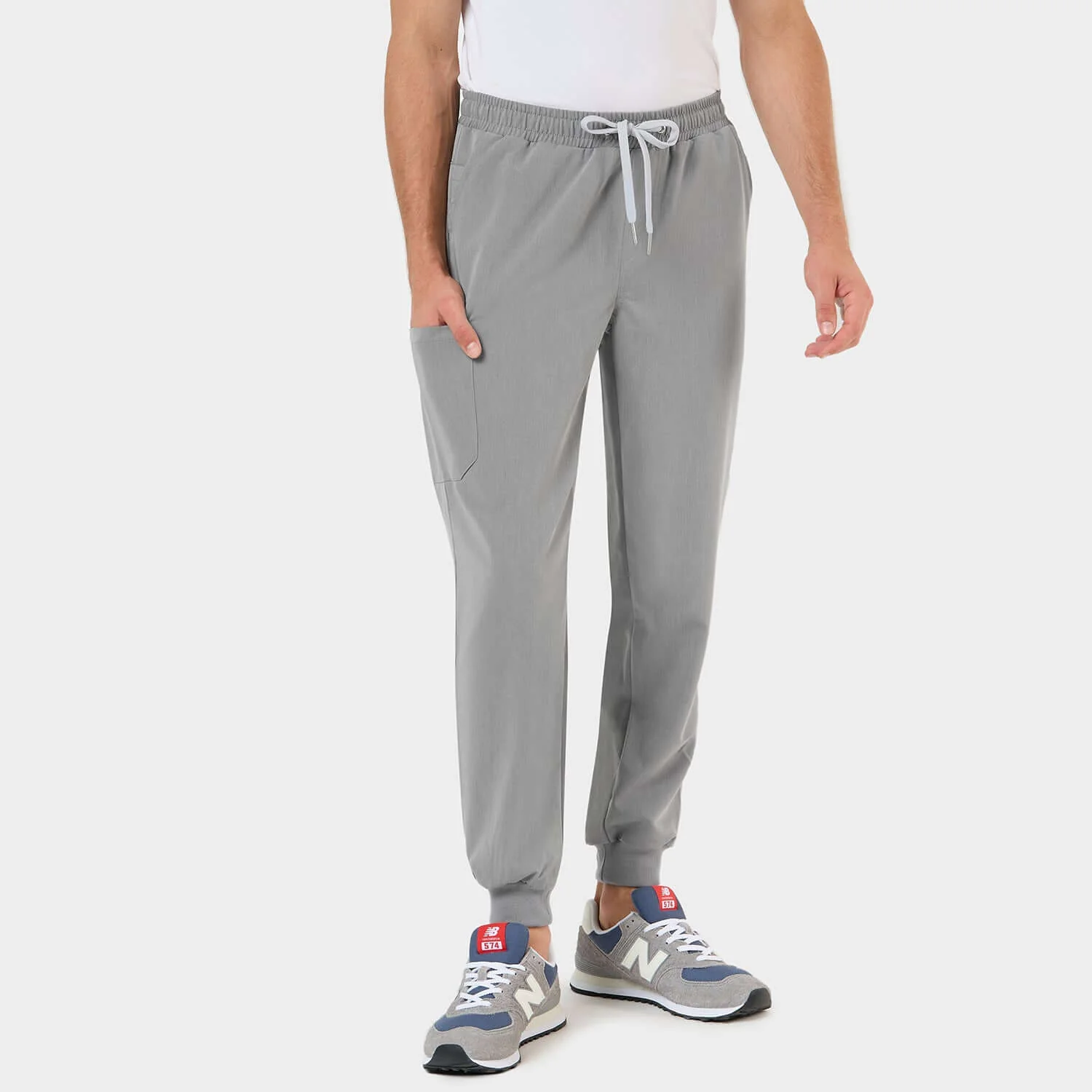 Spodnie Joggery męskie - MISTY GREY - Image 3