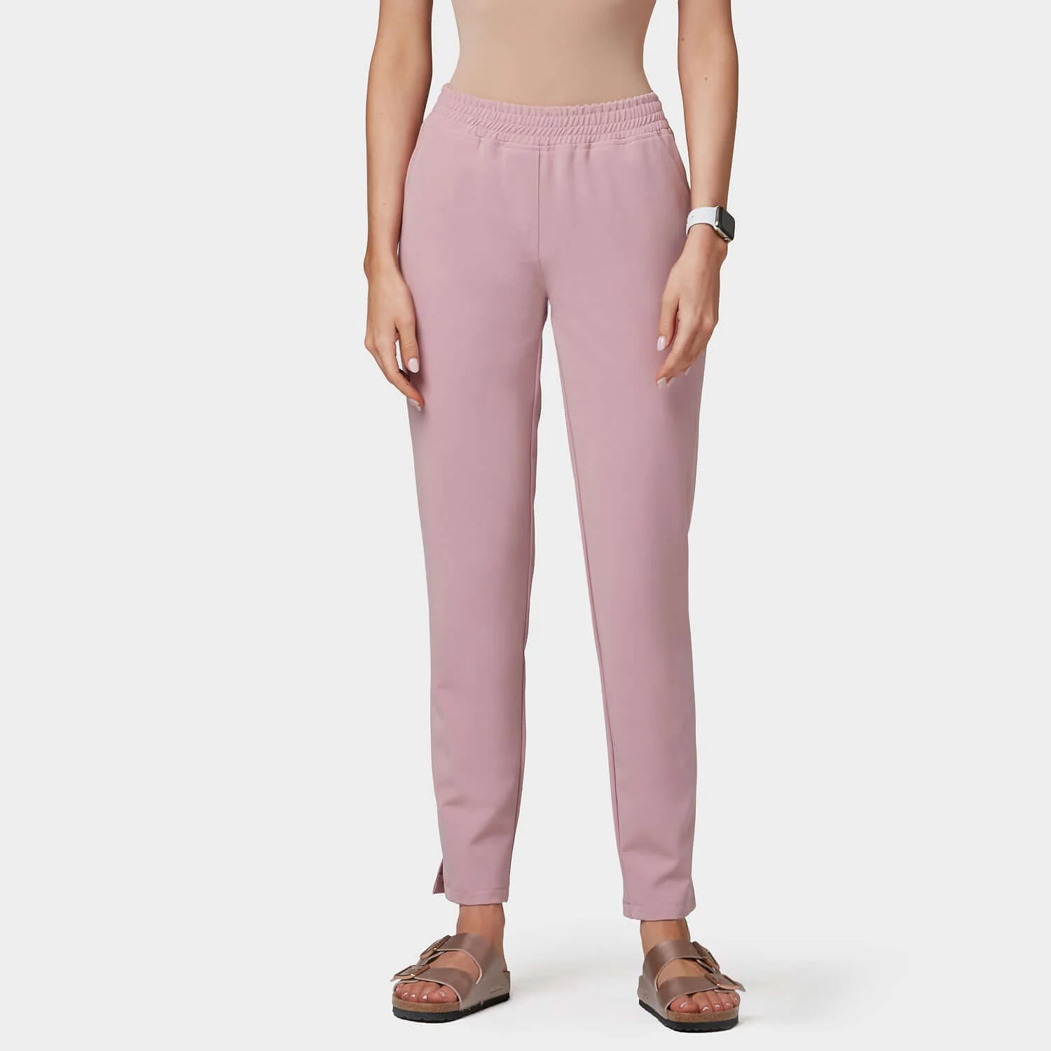 Spodnie medyczne damskie - BLOSSOM PINK - Image 2