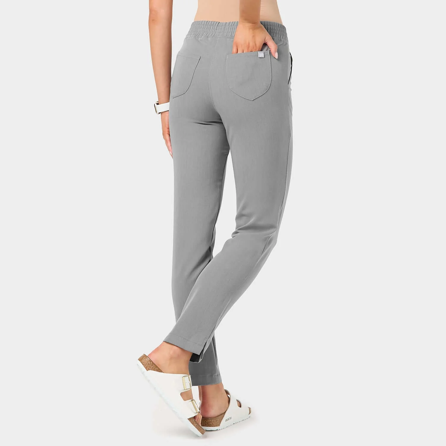 Spodnie medyczne damskie - MISTY GREY