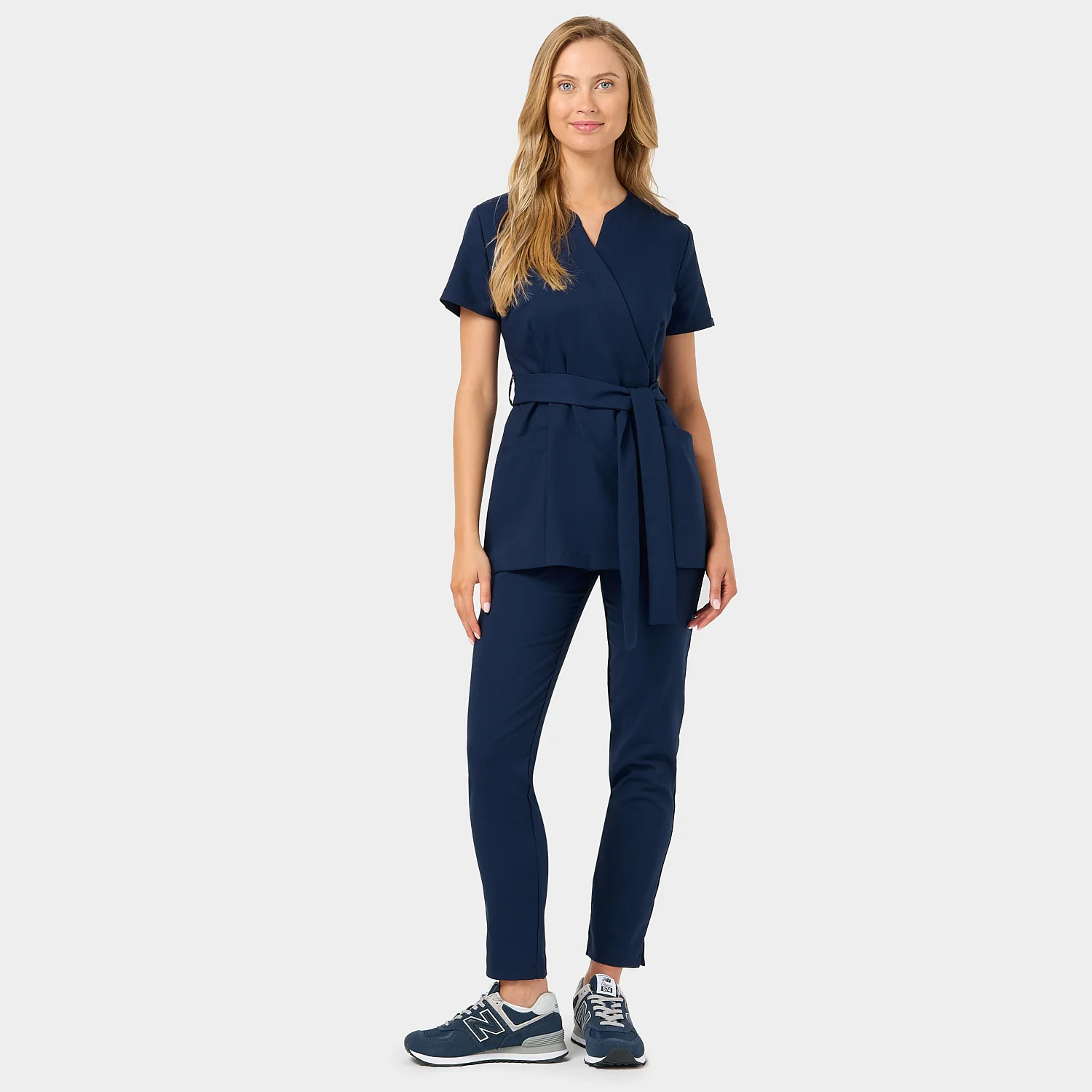 Spodnie medyczne damskie - NAVY