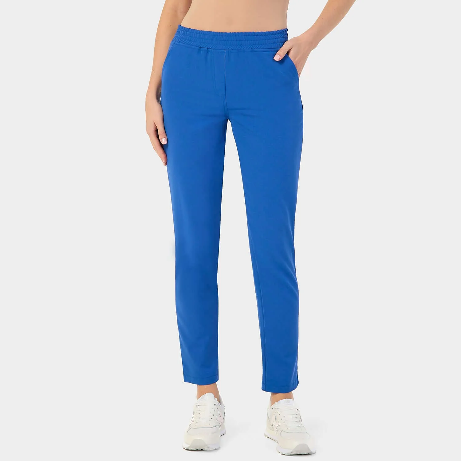 Spodnie medyczne damskie - ROYAL BLUE - Image 2