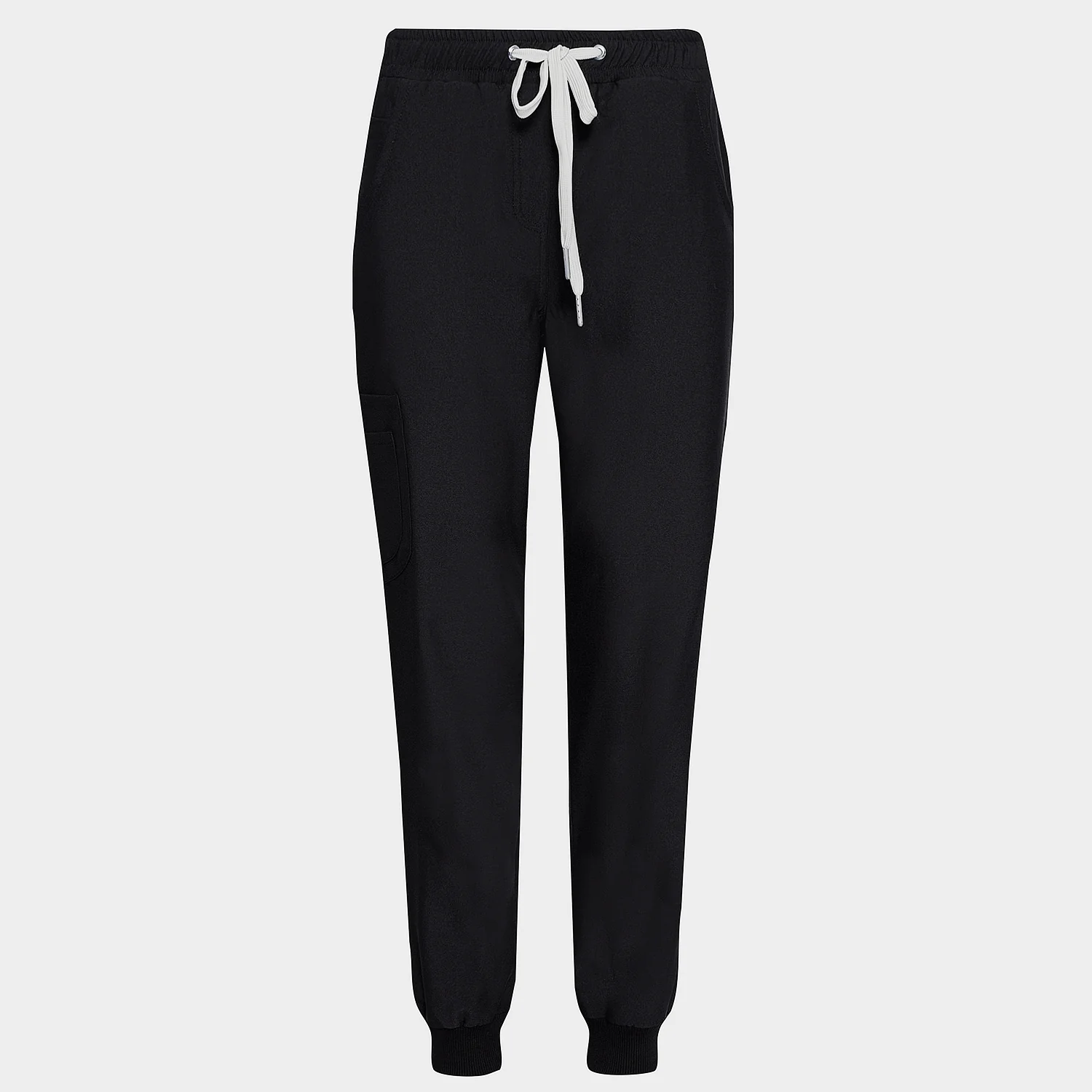 Spodnie medyczne joggery - BLACK - Image 4