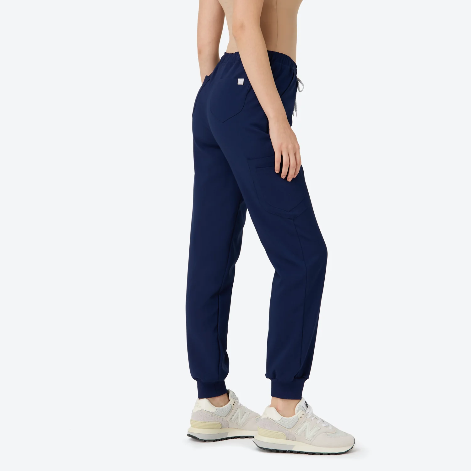 Spodnie medyczne joggery NAVY - OUTLET