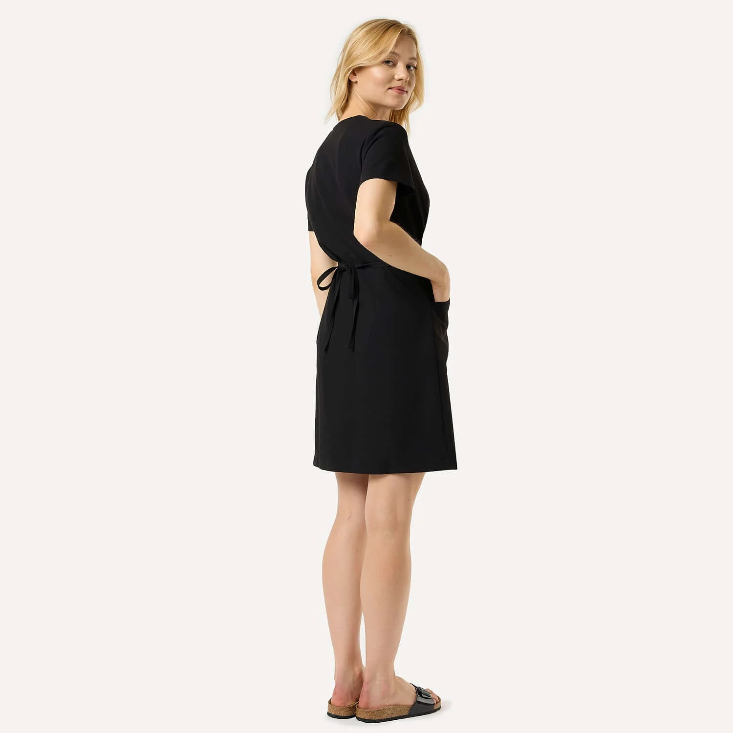 Sukienka medyczna KATE - BLACK - Image 4