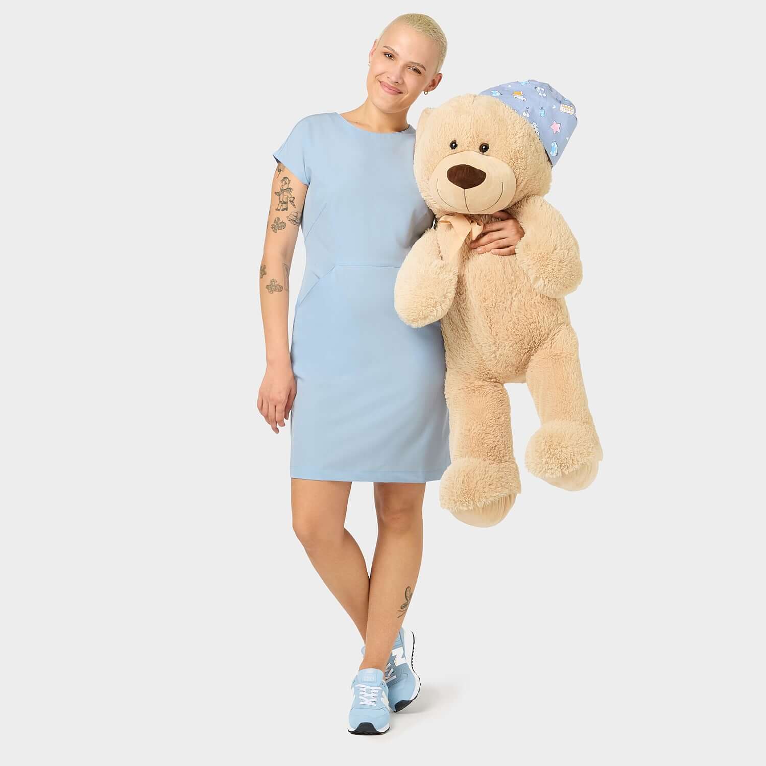 Sukienka medyczna Vena BABY BLUE - Image 4
